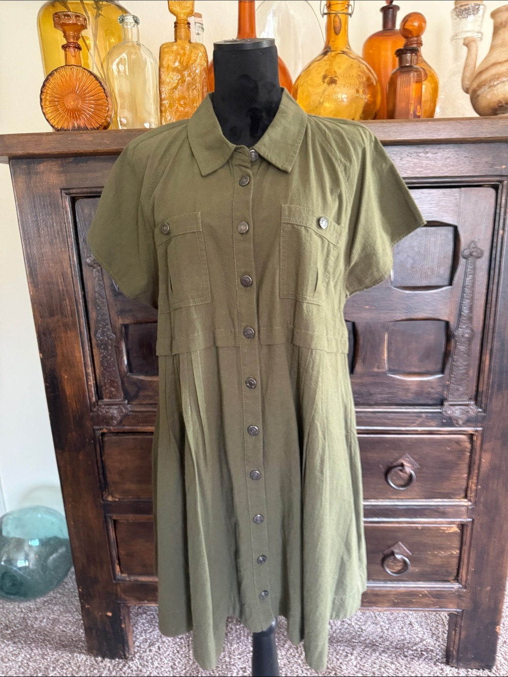 NWT Free People We The Free Ronnie Poplin Mini Dress - Picture 5 of 12